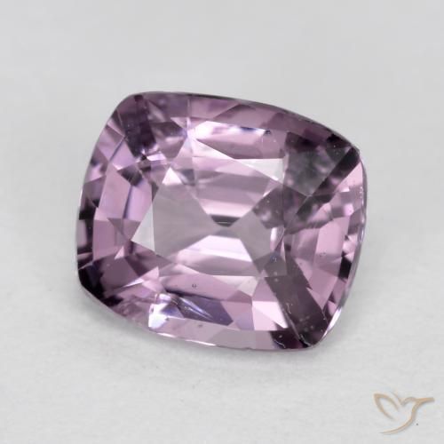 Spinello Grigio Viola naturale da 1.03 ct, Cuscino, VS