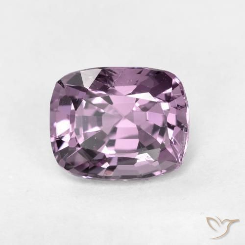 Spinello Viola chiaro naturale da 1.11 ct, Cuscino, VVS-VS