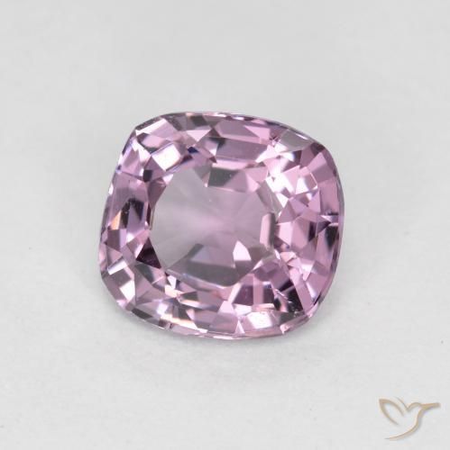 Spinello Viola grigio naturale da 1.09 ct, Cuscino, VVS-VS