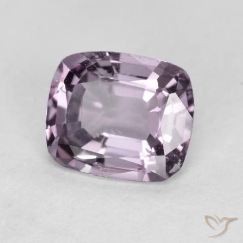 Spinello Viola medio naturale da 0.90 ct, Cuscino, VS