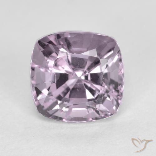 1.35ct Naturale Viola grigio Spinello, Cuscino, VS