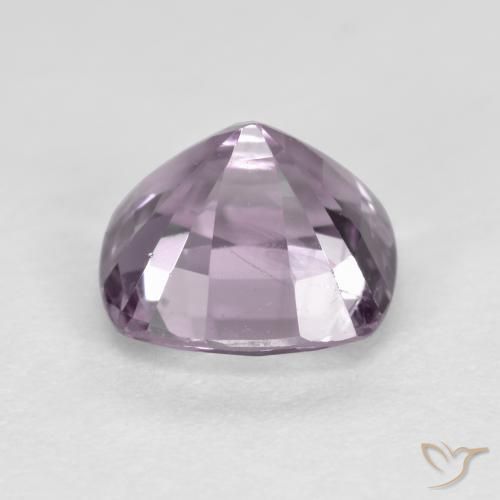 Spinello Viola grigio naturale da 1.35 ct, Cuscino, VS