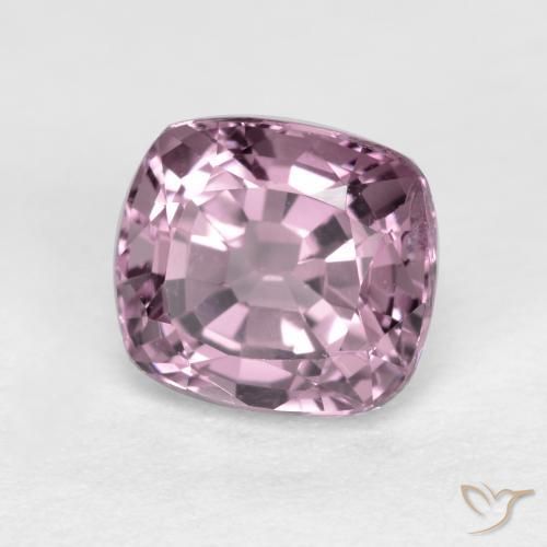 Spinello Viola medio naturale da 1.08 ct, Cuscino, VS