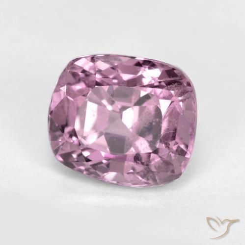 Spinello Viola medio naturale da 1.35 ct, Cuscino, VS
