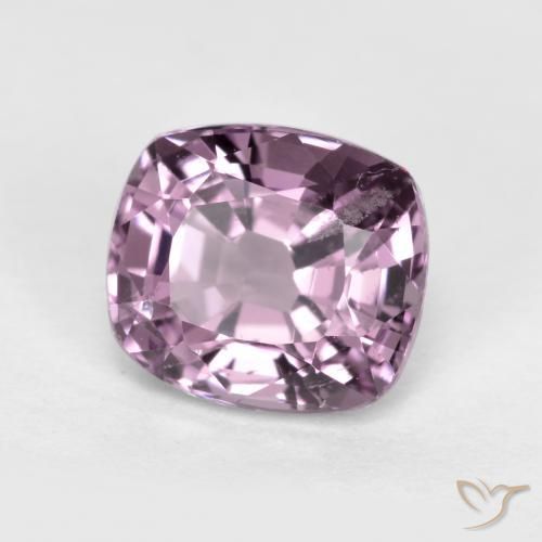Spinello Tono malva profondo naturale da 1.30 ct, Cuscino, VS-SI