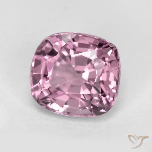 Spinello Viola medio naturale da 1.30 ct, Cuscino, VS