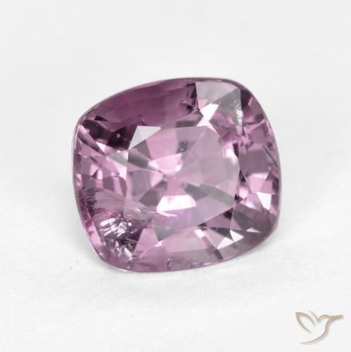 Spinello Malva profondo naturale da 1.17 ct, Cuscino, VS-SI