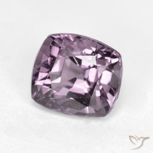 Spinello Grigio Viola naturale da 0.93 ct, Cuscino, VS