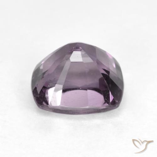 Spinello Grigio Viola naturale da 0.93 ct, Cuscino, VS