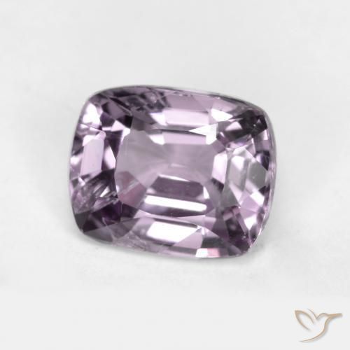 Spinello Grigio Viola naturale da 1.12 ct, Cuscino, VS
