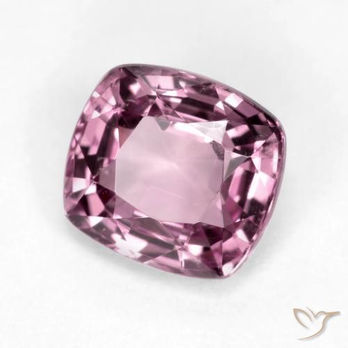 Spinello lavanda profonda naturale da 1.08 ct, Cuscino, VS