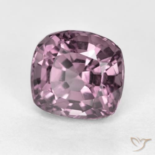 Spinello Grigio-Viola naturale da 1.24 ct, Cuscino, VS