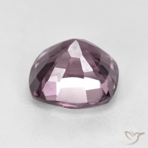 Spinello Grigio-Viola naturale da 1.24 ct, Cuscino, VS