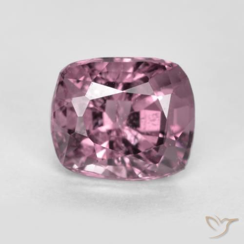 0.81ct Naturale Viola medio-scuro Spinello, Cuscino, VS