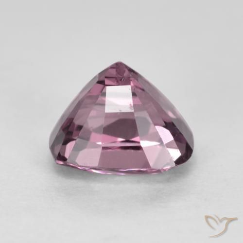 Spinello Viola medio-scuro naturale da 0.81 ct, Cuscino, VS