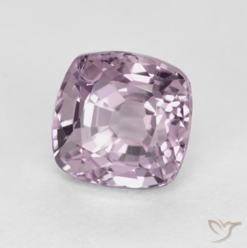 Spinello Viola rosato chiaro naturale da 1.31 ct, Cuscino, VS