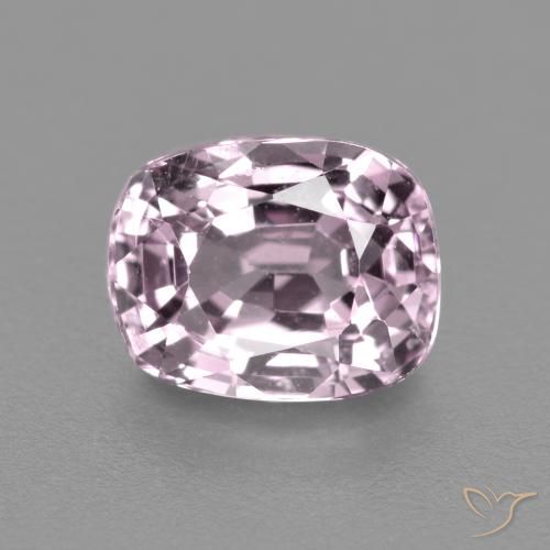 Spinello Viola rosato molto chiaro naturale da 1.20 ct, Cuscino, VS