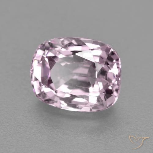 Spinello Viola rosato molto chiaro naturale da 1.20 ct, Cuscino, VS
