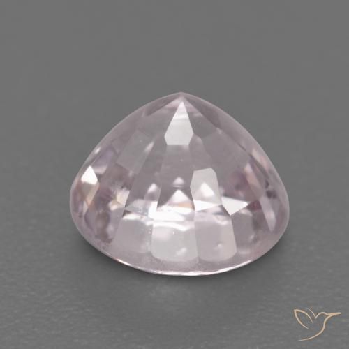 Spinello Rosa Molto Chiaro naturale da 0.75 ct, Rotondo, VS-SI