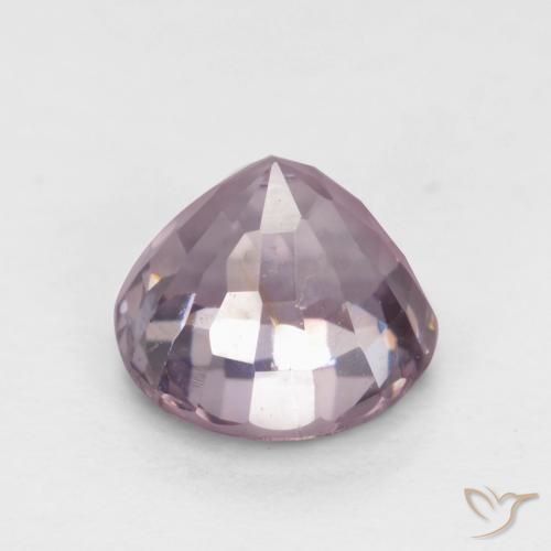 Spinello naturale porpora da 0,68 ct, taglio rotondo, VS-SI