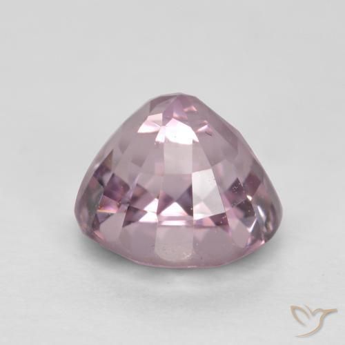 Spinello Rosa violetto naturale da 0.75 ct, Rotondo, VS-SI