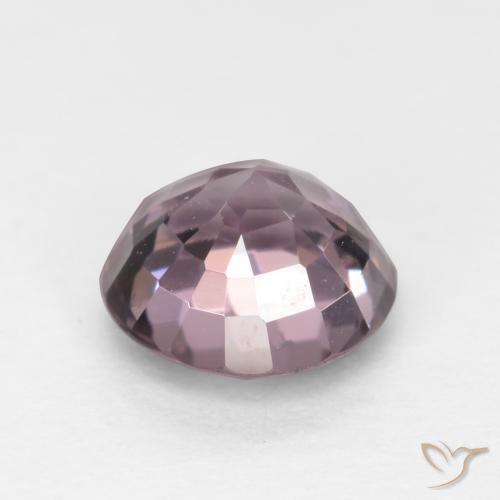 Spinello Rosa violetto naturale da 0.61 ct, Rotondo, VS