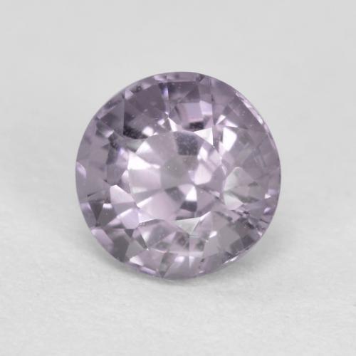 Spinello naturale grigio da 0,62 ct, taglio rotondo, VS