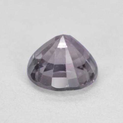 Spinello naturale grigio da 0,62 ct, taglio rotondo, VS