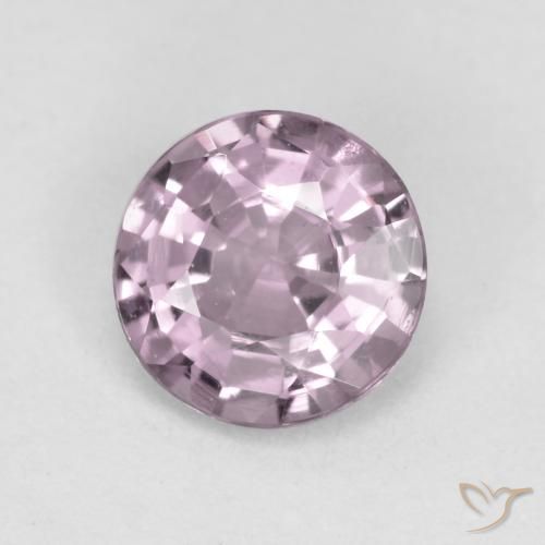 Spinello Viola molto chiaro naturale da 0.50 ct, Rotondo, VS