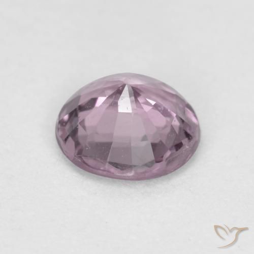 Spinello Viola molto chiaro naturale da 0.50 ct, Rotondo, VS