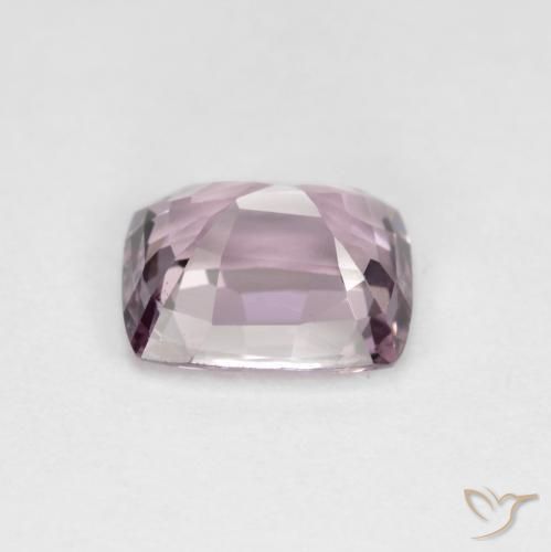 Spinello Viola chiaro naturale da 1.57 ct, Cuscino, VVS-VS