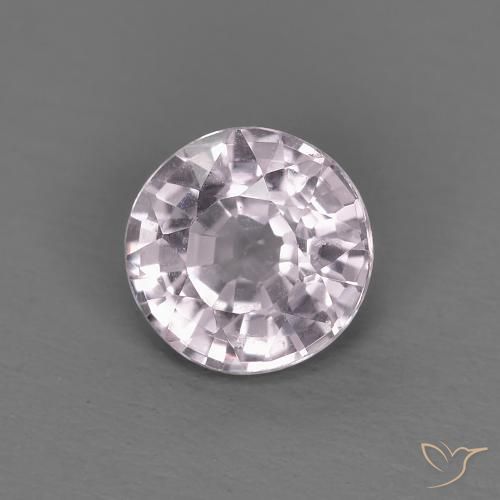 Spinello Viola grigio naturale da 0.57 ct, Rotondo, VS