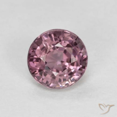 0.56ct Naturale Viola rossastro Spinello, Rotondo, VS