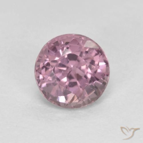0.68ct Naturale lavanda profonda Spinello, Rotondo, VS, Photo A