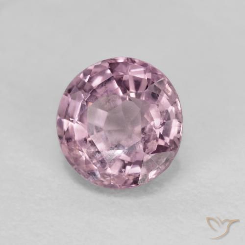 Spinello Viola medio naturale da 0.64 ct, Rotondo, VS