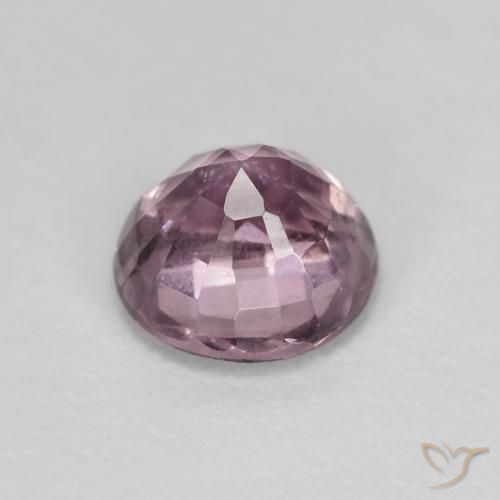 Spinello Viola medio naturale da 0.64 ct, Rotondo, VS
