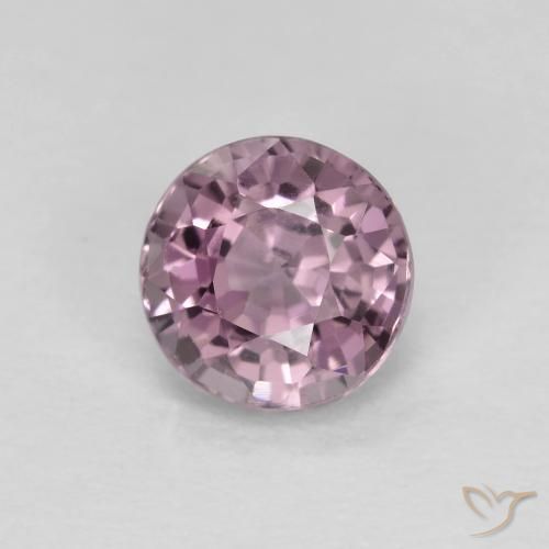 Spinello Viola medio naturale da 0.68 ct, Taglio rotondo, VVS-VS