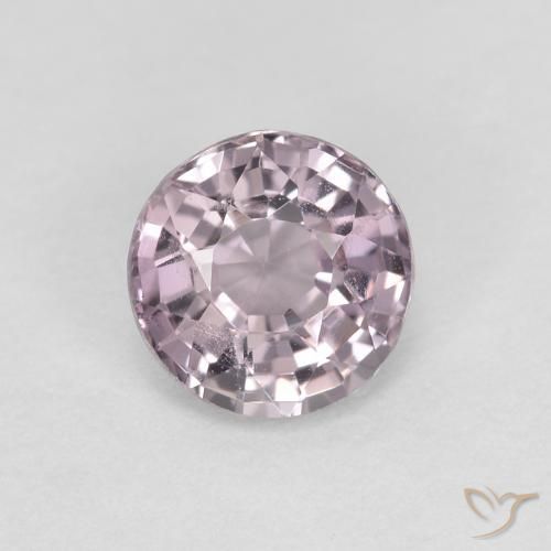 0.58ct Naturale Viola chiaro Spinello, Rotondo, VVS-VS