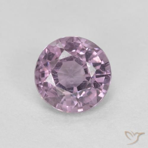 0.54ct Naturale Viola uva chiaro Spinello, Rotondo, VS