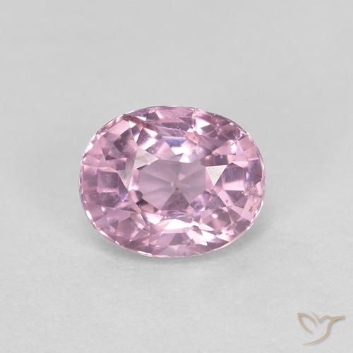 0.44ct Naturale Viola medio-chiaro Spinello, Ovale, VS