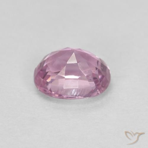 Spinello Viola medio-chiaro naturale da 0.44 ct, Ovale, VS