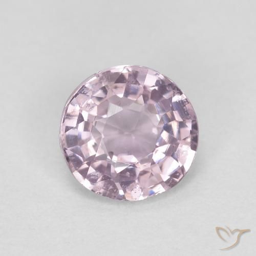 0.52ct Naturale Viola rosato molto chiaro Spinello, Rotondo, VS