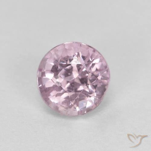 0.55ct Naturale Viola molto chiaro Spinello, Rotondo, VS