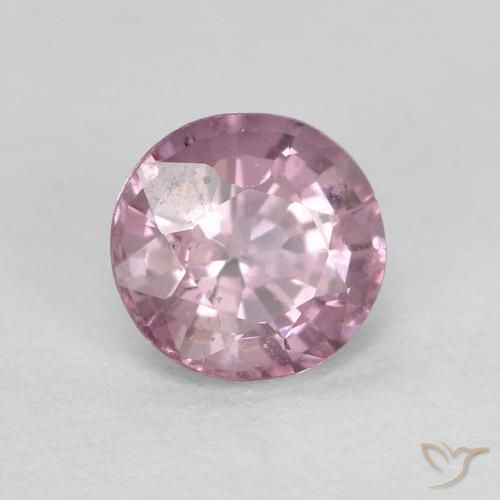 Spinello Lavanda naturale da 0.56 ct, Rotondo, VS