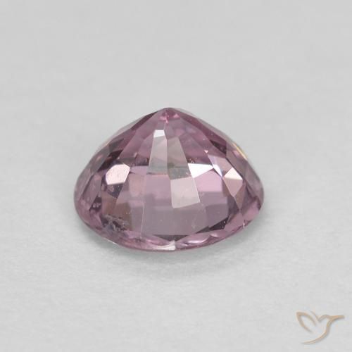 Spinello Lavanda naturale da 0.56 ct, Rotondo, VS