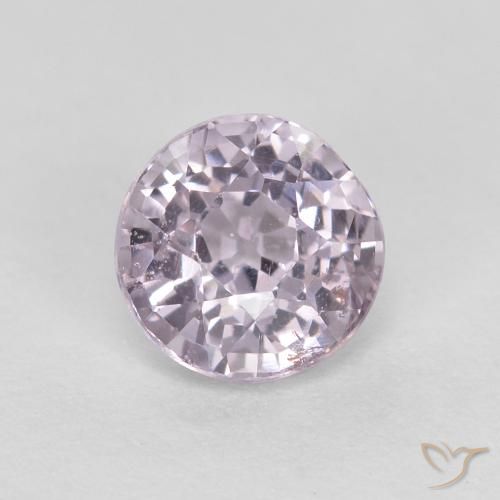 0.63ct Naturale Viola grigio Spinello, Rotondo, VS