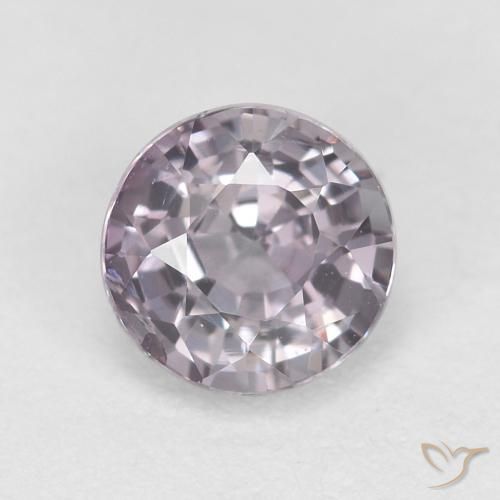 0.68ct Naturale Viola chiaro Spinello, Rotondo, VVS-VS