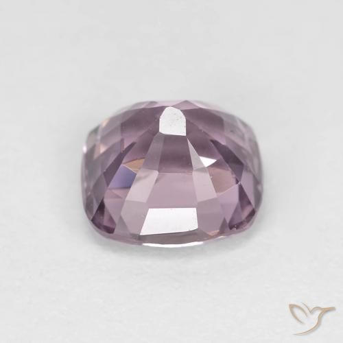 Spinello Viola grigio naturale da 1.18 ct, Cuscino, VS