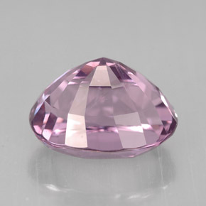 Spinello naturale viola da 3,90 ct, taglio ovale, VS-SI