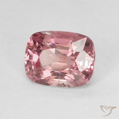 Spinello Rosa chiaro naturale da 1.39 ct, Cuscino, VS